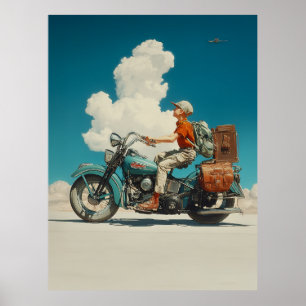 Desert Ride Adventure Escape Poster