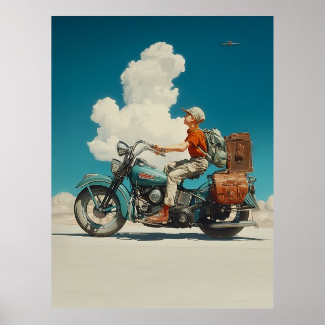 Desert Ride Adventure Escape Poster (Front)