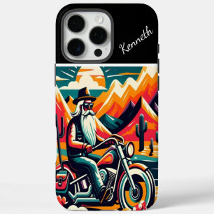 Desert Rider Sunset iPhone 16 Pro Max Case