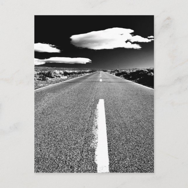 Desert Road Postcard (Front)