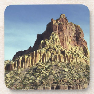 Desert Rock Mountain Peak Landscape Photo Beverage Coaster