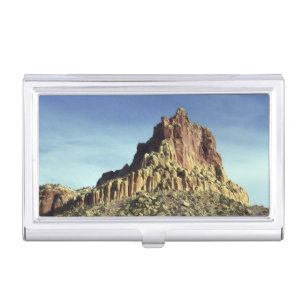 Desert Rock Mountain Peak Landscape Photo Business Card Case