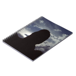 Desert Rock Silhouette: Arches National Park Photo Notebook