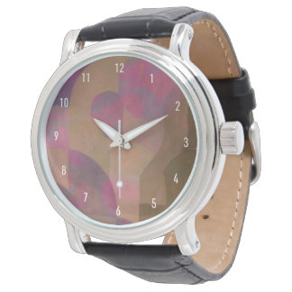 Desert Rose Arches – Warm Abstract Geometry Watch