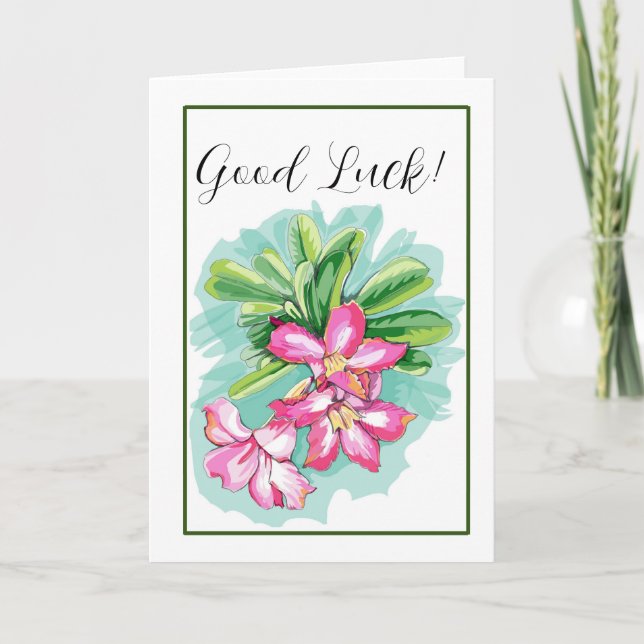 Desert Rose card (Front)