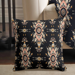 Desert Rose Charm Throw Pillow