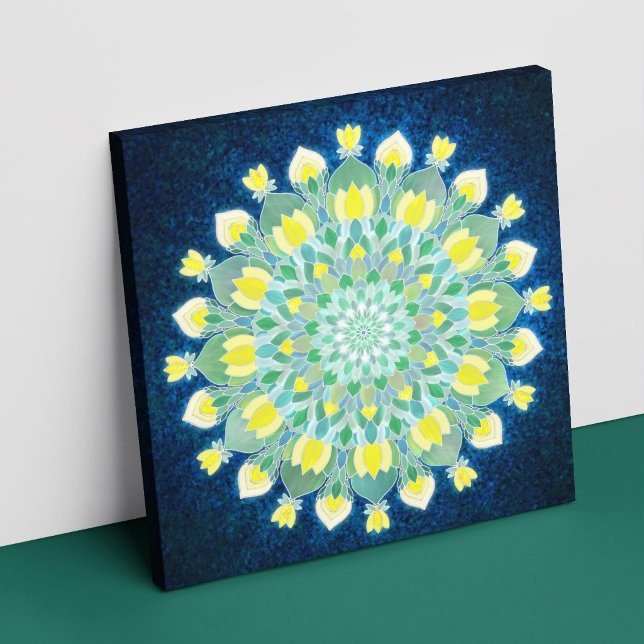 “Desert Rose Nocturne” Canvas Print (Creator Uploaded)