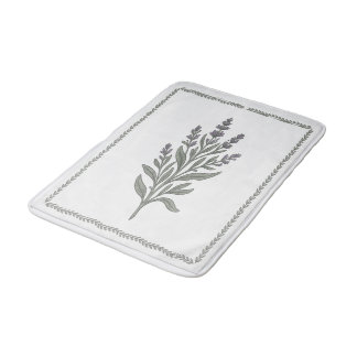 Desert Sage botanical Bath Mat