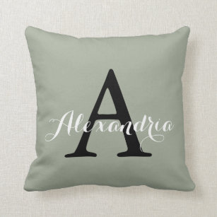 Desert Sage Color Decorative Throw Pillows Zazzle