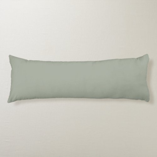 Desert Sage Solid Color Body Pillow