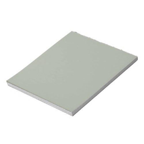 Desert Sage Solid Color Notepad