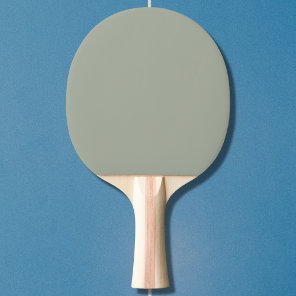 Desert Sage Solid Color Ping Pong Paddle