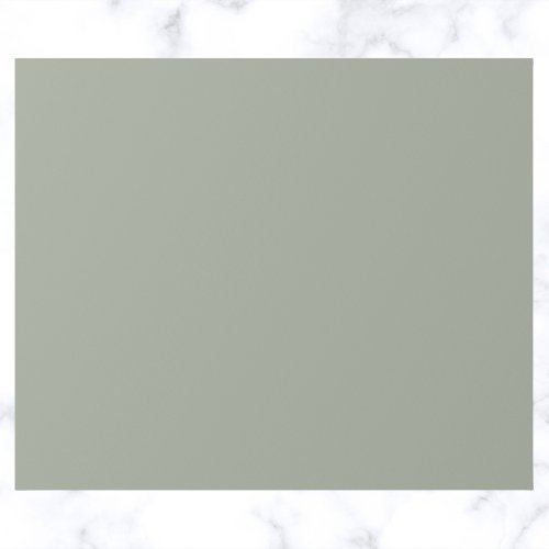 Desert Sage Solid Color Wrapping Paper