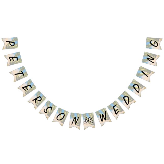 Desert Saguaro Cactus Wedding Rehearsal Dinner Bunting Flags (All)