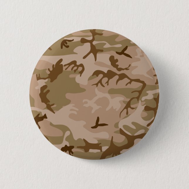 Desert Sand Camouflage Button (Front)