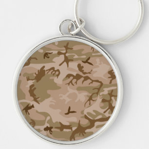 Desert Sand Camouflage Keychain