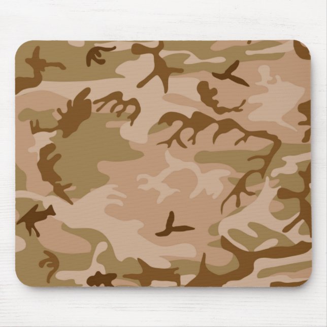 Desert Sand Camouflage Mousepad (Front)