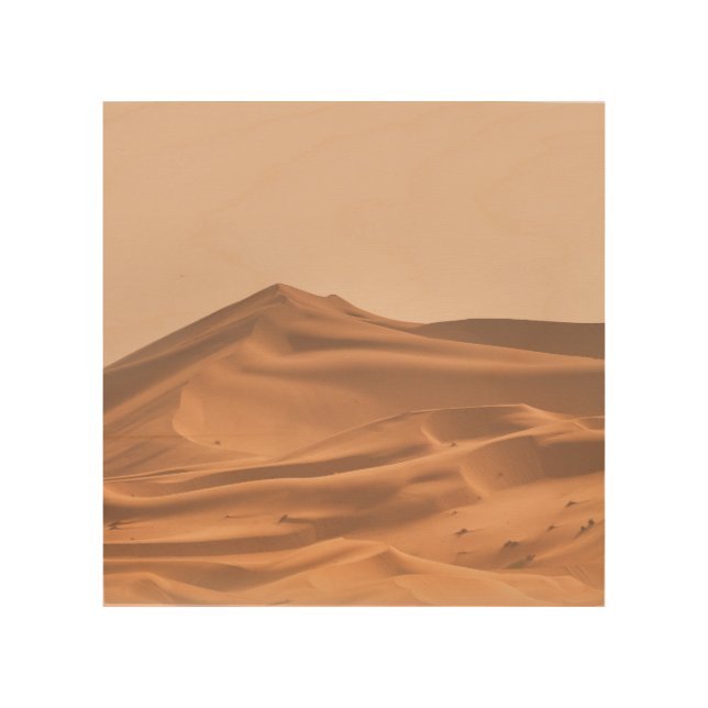 Desert, sand dune wood wall art (Front)