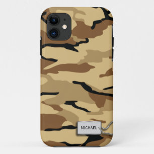 Desert Sand Military Camouflage iPhone 11 Case