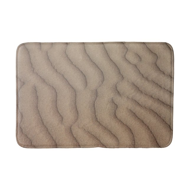 Desert sand ripples bath mat (Front)