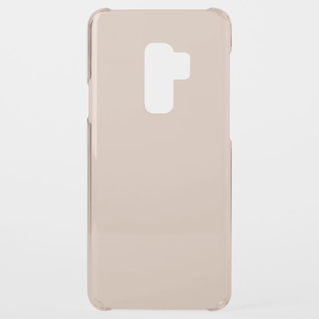 Desert Sand Solid Plain Color Uncommon Samsung Galaxy Case (Back)