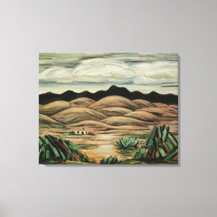 Desert Scene by Marsden Hartley, Vintage Fine Art Canvas Print