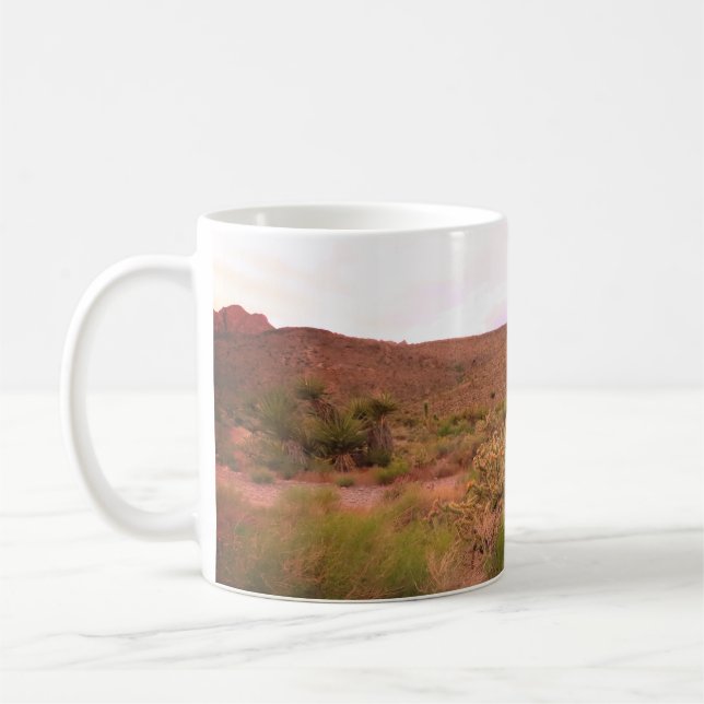 Desert Scene Coffee Mug (Left)