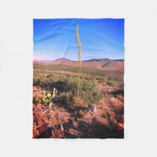 Desert Scene Fleece Blanket