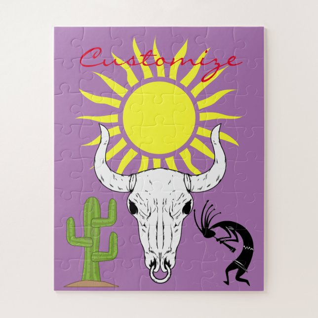 Desert Scene Thunder_Cove Jigsaw Puzzle (Vertical)