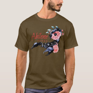 Desert Scorpion Succulent Cactus Illustration Souv T-Shirt