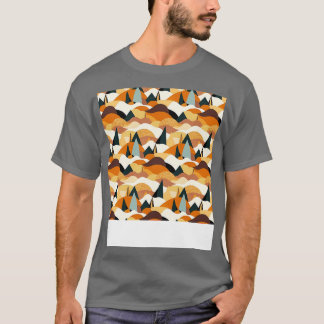 Desert Seamless Pattern Sand Dune Sahara Quicksand T-Shirt