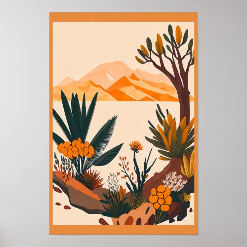 Desert Serenity Poster