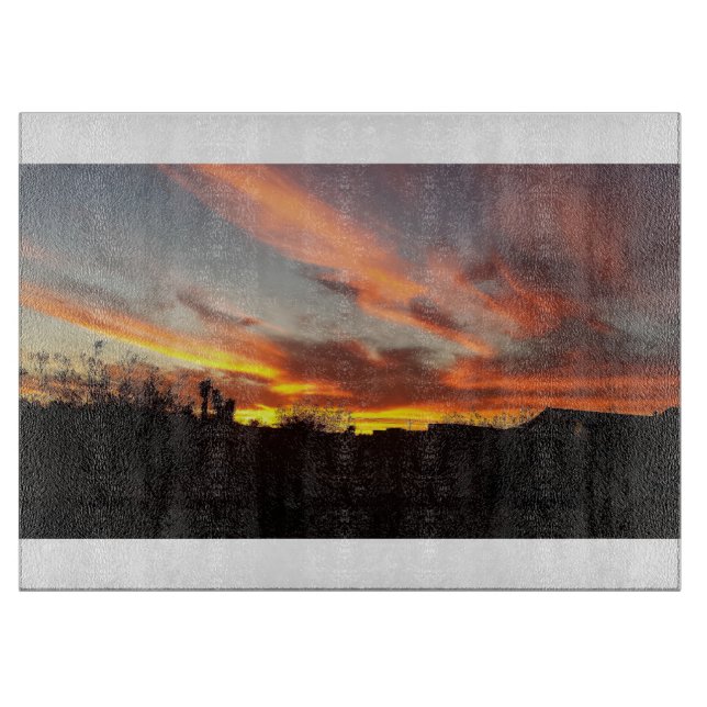 Desert Sky Cutting Board (Front)