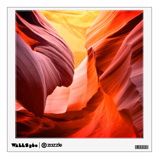 Desert Slot Canyon or Use Your Photo, Vs 2 Wall Decal (Front)