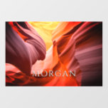 Desert Slot Canyon or Your Photo, White Name, Vs 2 Wall Decal<br><div class="desc">Personalize your name or message in white on Desert Slot Canyon or use Your Photo. Version 2.</div>