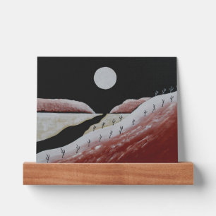 Desert Southwest Landscape Cactus Abstract Art Picture Ledge