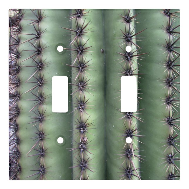 Desert Southwest Saguaro Cactus Light Switch Cover (Front)