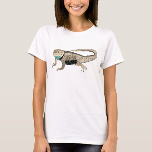 Desert Spiny Lizard Reptile Animal Art Unique T_Shirt