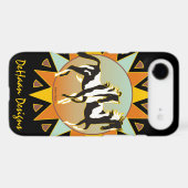 Desert Star Paint Horse Iphone 4 Tough Case (Back (Horizontal))