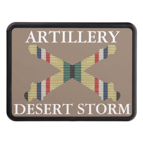 Desert Storm Artillery Crossed Cannon Hitch Cover