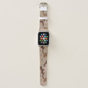 Desert Storm Chocolate Chip Camo Case Apple Watch Band