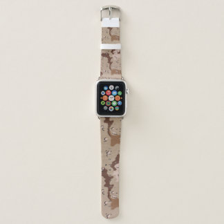 Desert Storm Chocolate Chip Camo Case Apple Watch Band