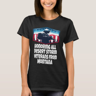 Desert Storm Honoring All Desert Storm Veterans Fr T-Shirt