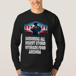 Desert Storm Honoring All Desert Storm Veterans Fr T-Shirt