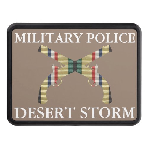 Desert Storm Military Police Insignia Hitch Cover