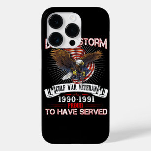 Desert Storm Veteran T Shirt Veteran Proud for Fat Case-Mate iPhone 14 Pro Case