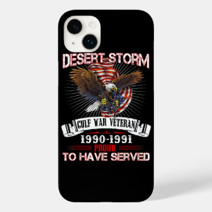 Desert Storm Veteran T Shirt Veteran Proud for Fat Case-Mate iPhone 14 Plus Case