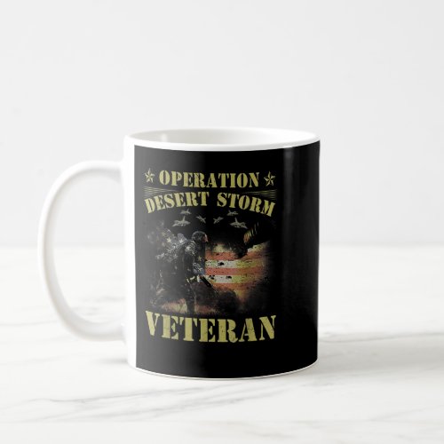 Desert Storm Veteran Tee Operation Desert Storm US Coffee Mug