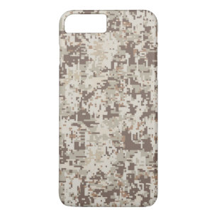Desert Style Digital Camouflage Decor iPhone 8 Plus/7 Plus Case