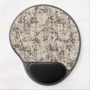 Desert Style Digital Camouflage Gel Mouse Pad